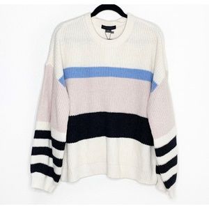 NWT Sanctuary Crew Neck/Balloon Sleeve Sweater